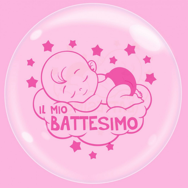 BUBBLE IL MIO BATTESIMO 18”